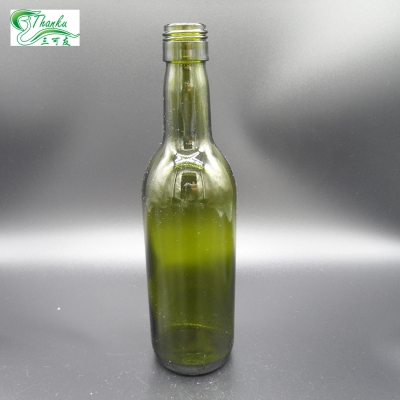 Green beer bottle