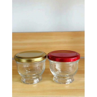 bird nest newly designed glass bottle
