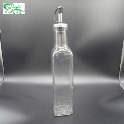 soybean sauce glass bottle