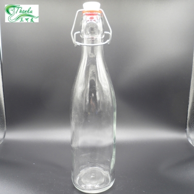 swing top beverage juice bottle