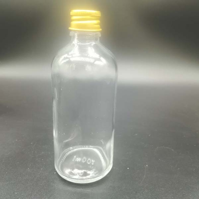 Round cylinder shape juice bottle