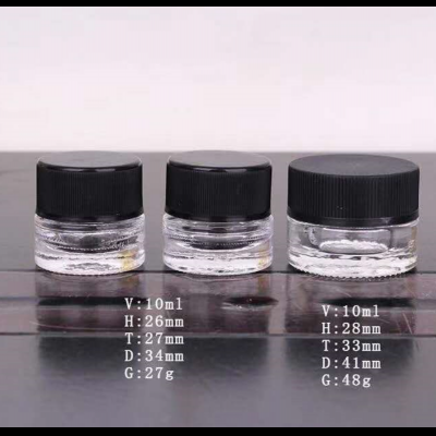 10ml face cream glass jar
