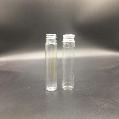 25ml brosilicone glass tube  with screw cap