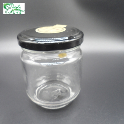 round glass jar