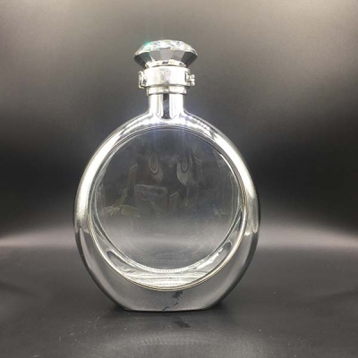 500ml wedding diamond ring wine bottle customization
